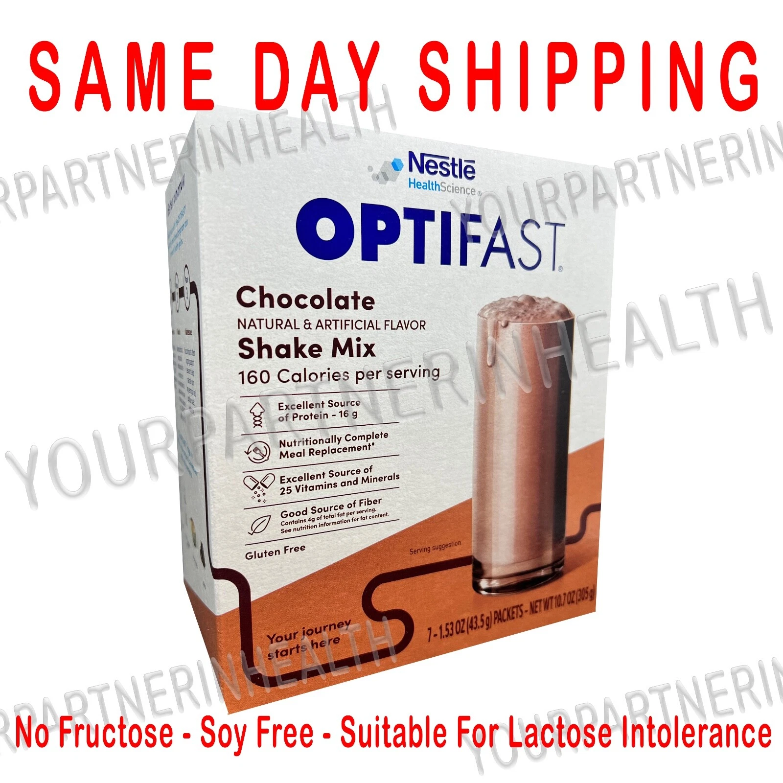 OPTIFAST 800 POWDER SHAKE | 2 BOXES | CHOCOLATE | 14 SERVINGS | FRESH & NEW NIB