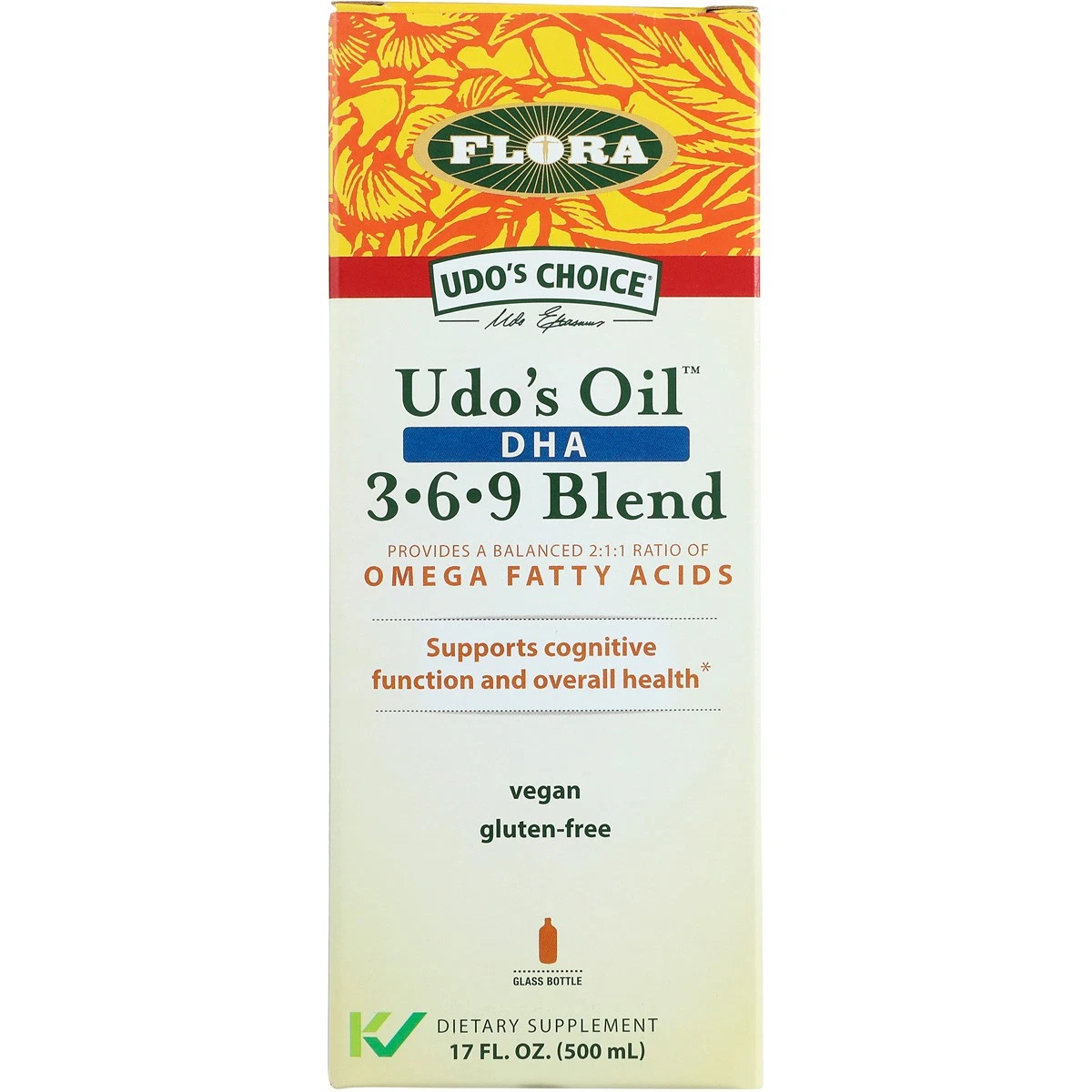 Flora Udo'S Oil Dha 369 Blend 17 Oz