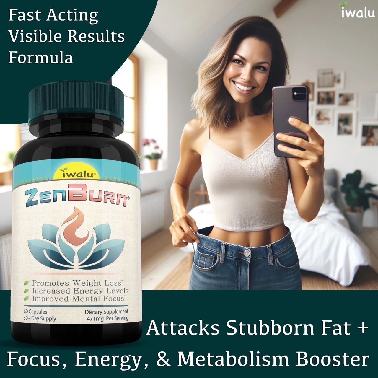 ZEN BURN | Weight Loss Pills Over the Counter | FAST FREE SHIP Same Day