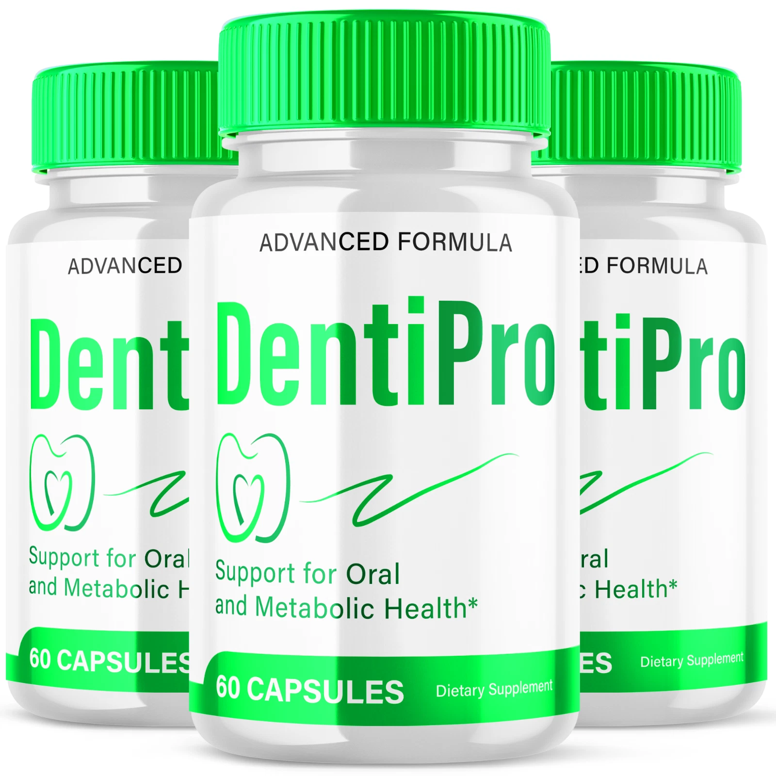DentiPro Oral Probiotic Support Healthy Teeth and Gums Denti Pro 180 Capsules