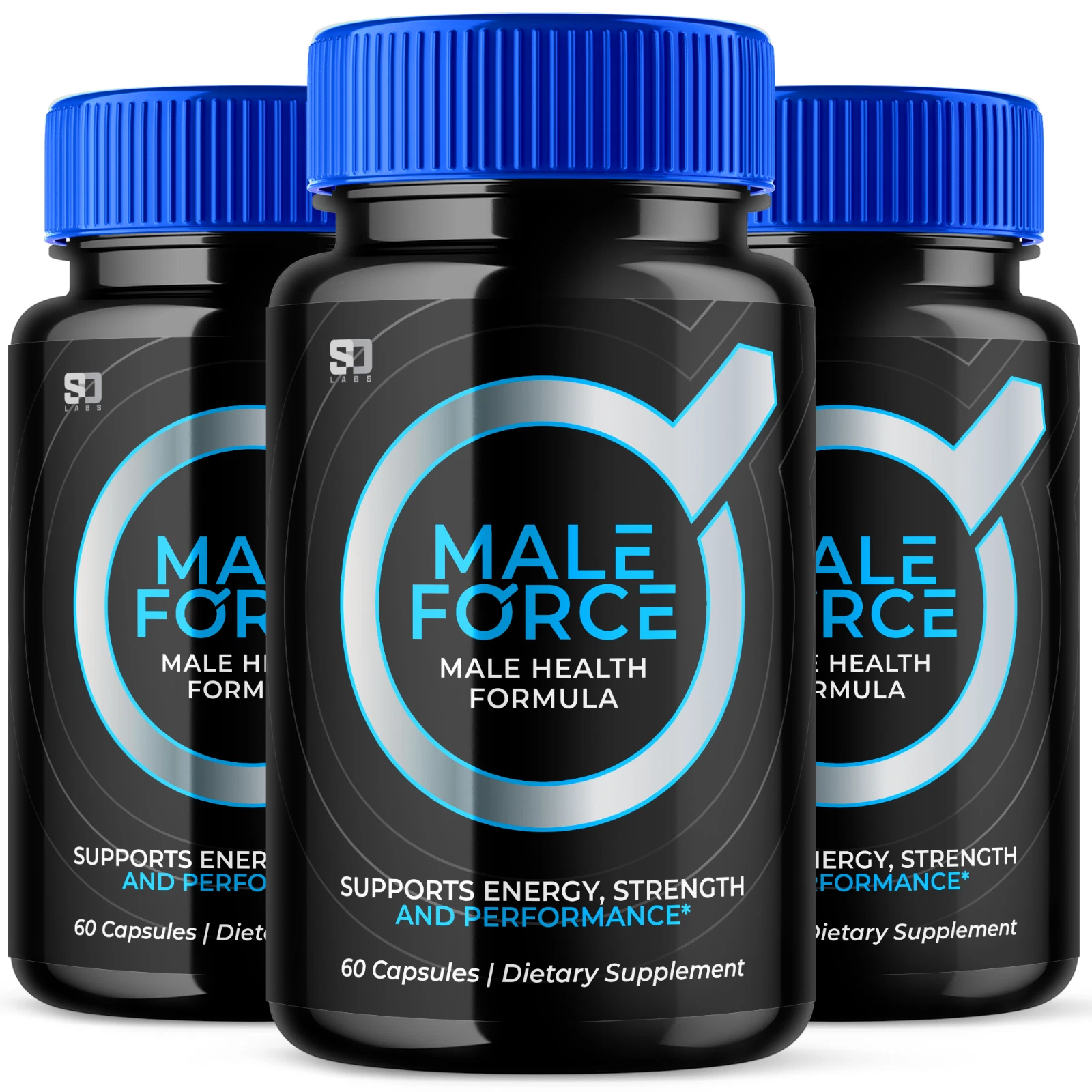 Male Force Male Pills Supports Energy, Strength and Performance (3 Pack)