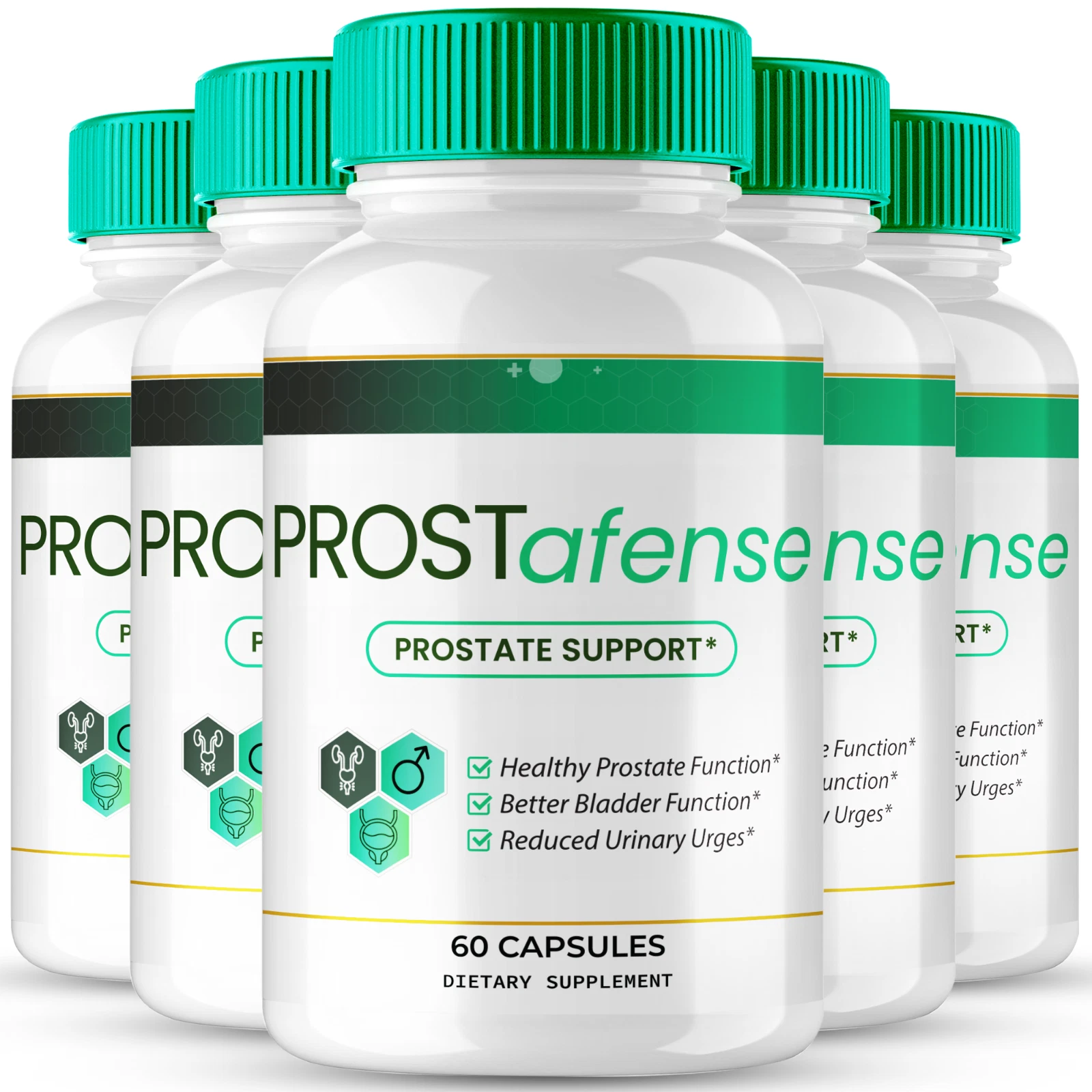 (5 Pack) Prostafense Advanced Capsules to Support Prostate Health & Strong Flow