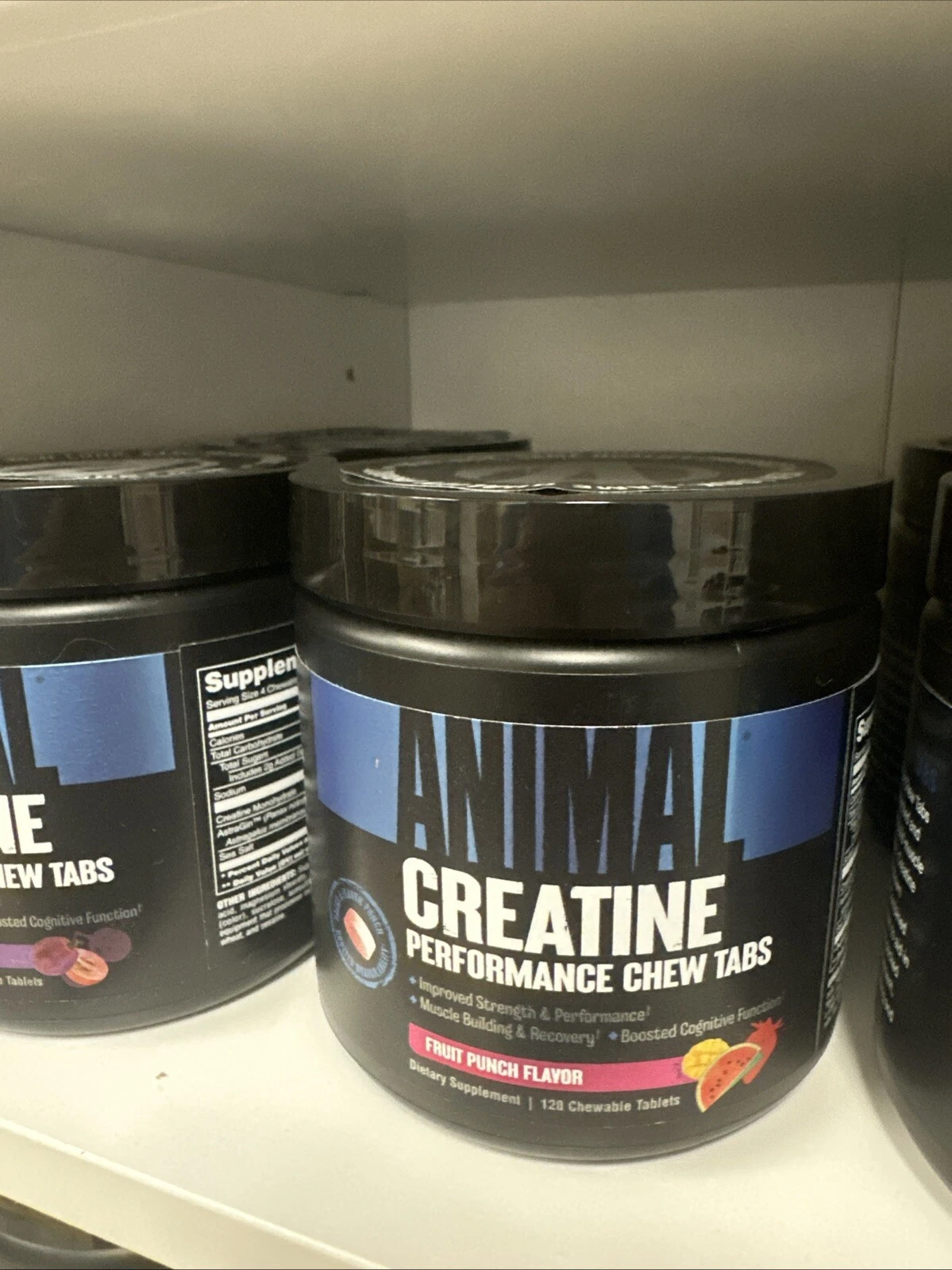 Creatine Performance Chews, Fruit Punch, 120 Chewable Tablets