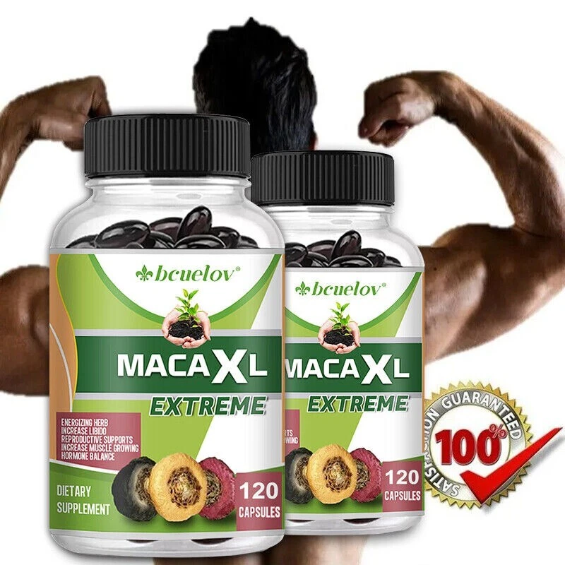 Maca Capsule Shape Butt Booty Shaper Super MACAXL 30 to 120 Capsules
