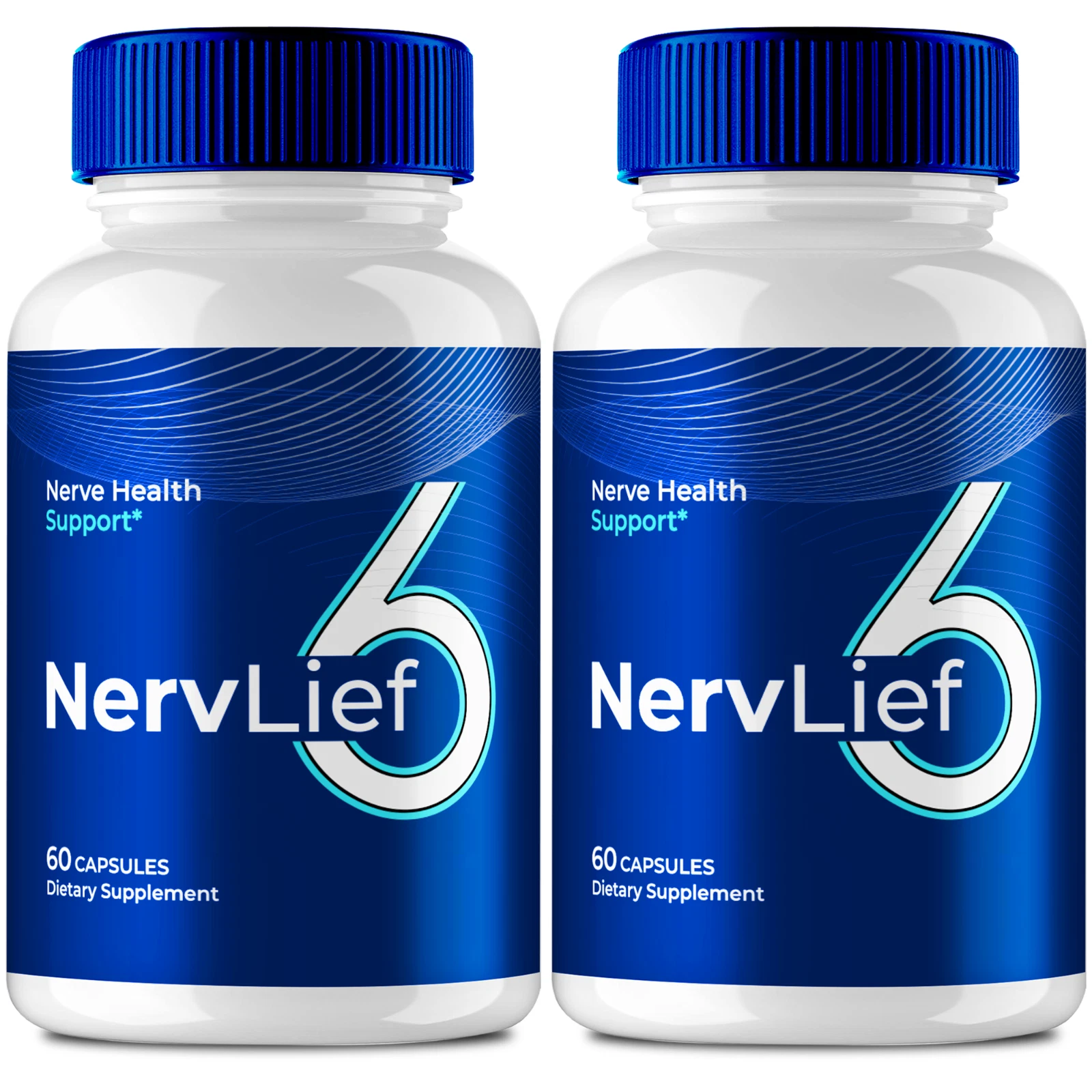 (2 Pack) NervLief 6 for Nerve Support Capsules, NervLief6 Nerve Health Support