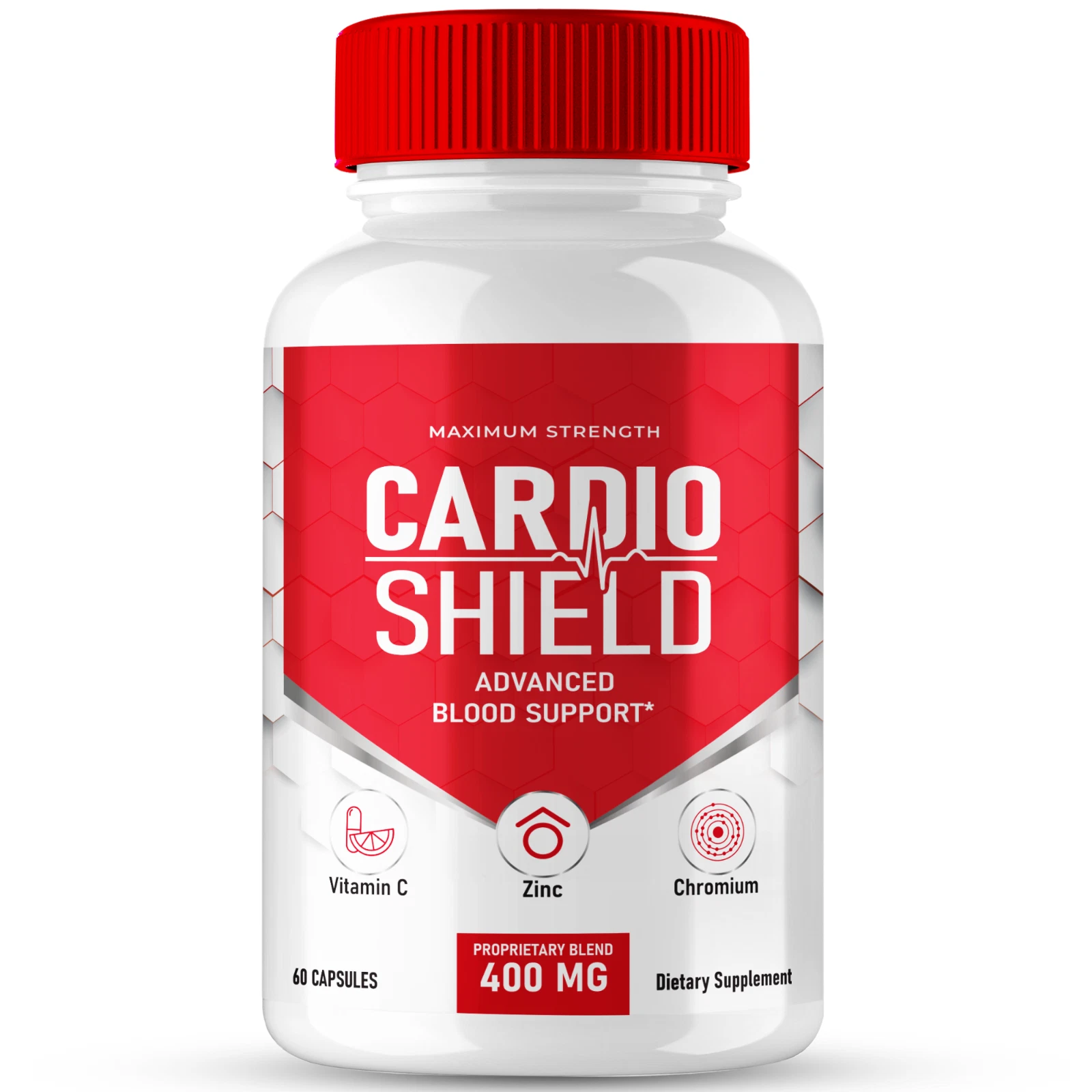 Cardio Shield Advance Blood Pressure Support Dietary Supplement 60ct