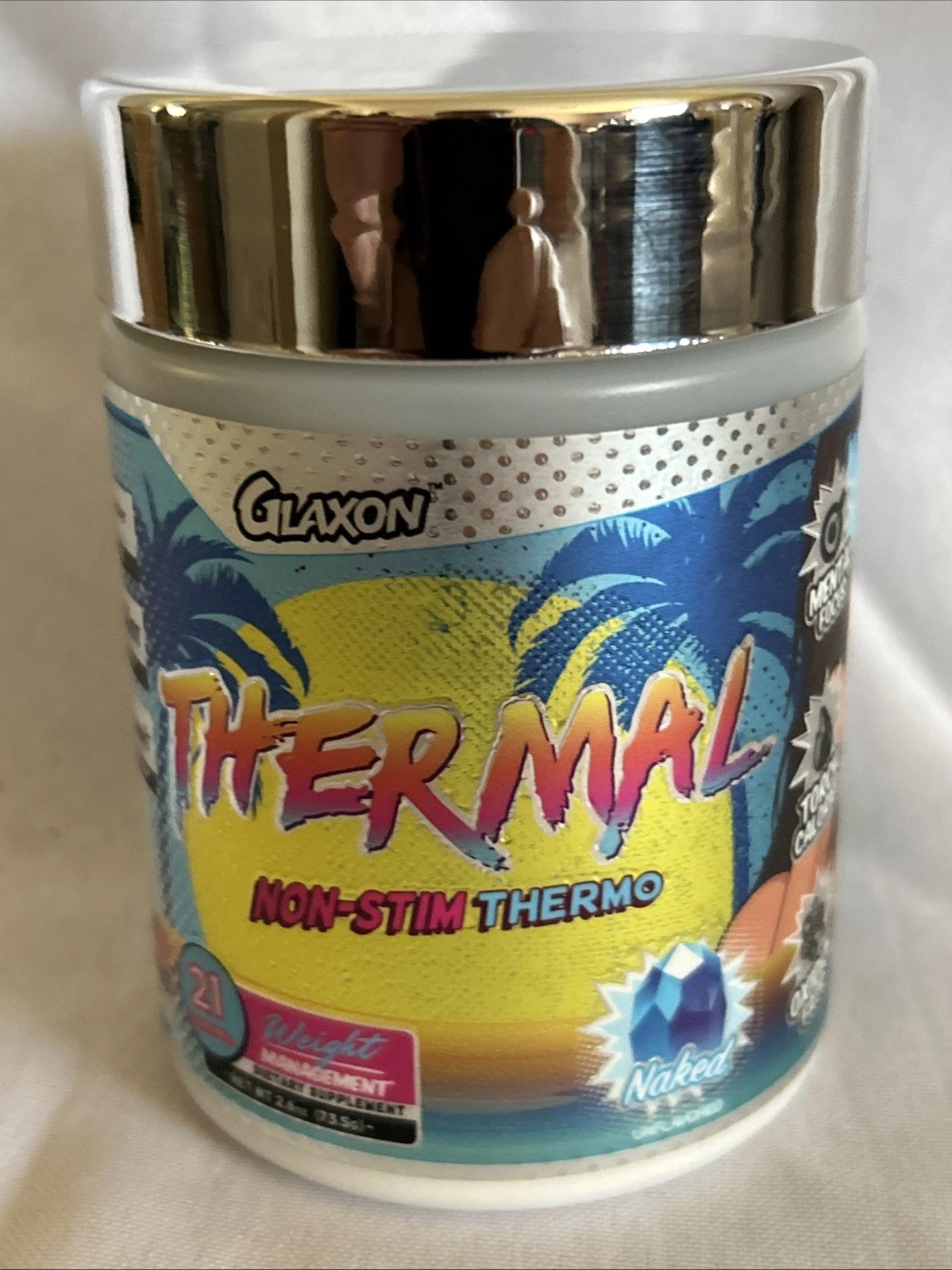 Glaxon THERMAL non stim Naked Focus Burn Calories Oxidize Fats