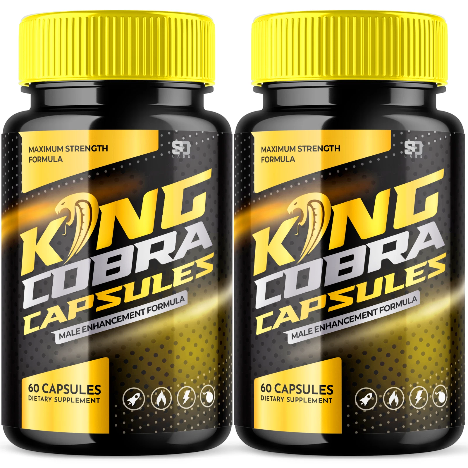 King Cobra - Support Men's Vitality and Daily Energy (2 Pack)