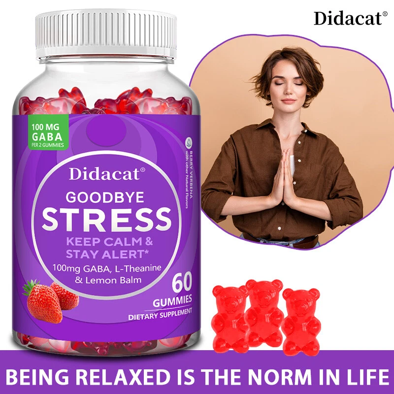 Deep Sleep Gummies - Reduce anxiety, stress, night time.