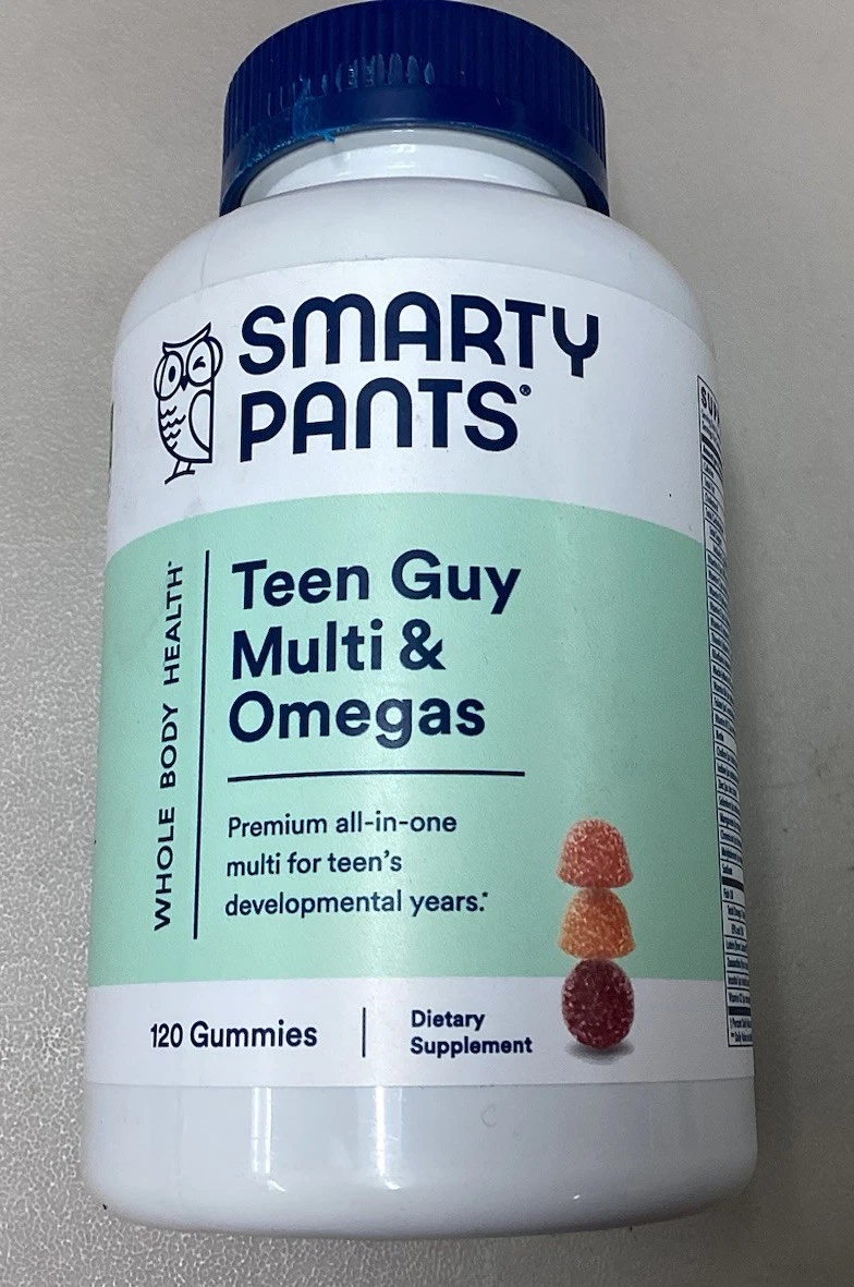 Smartypants Teen Guy Complete Daily Gummy Vitamins Multivitamin Gluten 3
