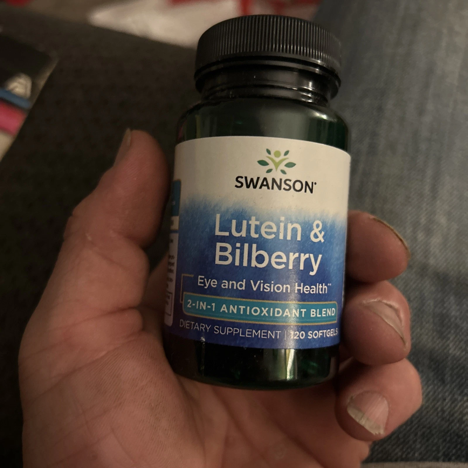 Swanson Lutein and Bilberry 120 Softgels