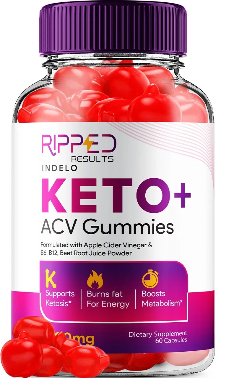 (1 Pack) Ripped Results Keto ACV Gummies Supplement-RippedResults 1000MG