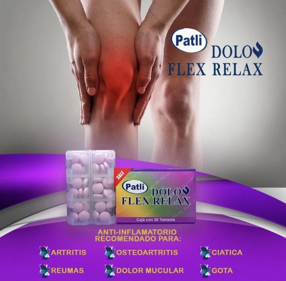 Advanced Joint Relief. Dolo Flex Relax Offers Long Lasting Benefits.