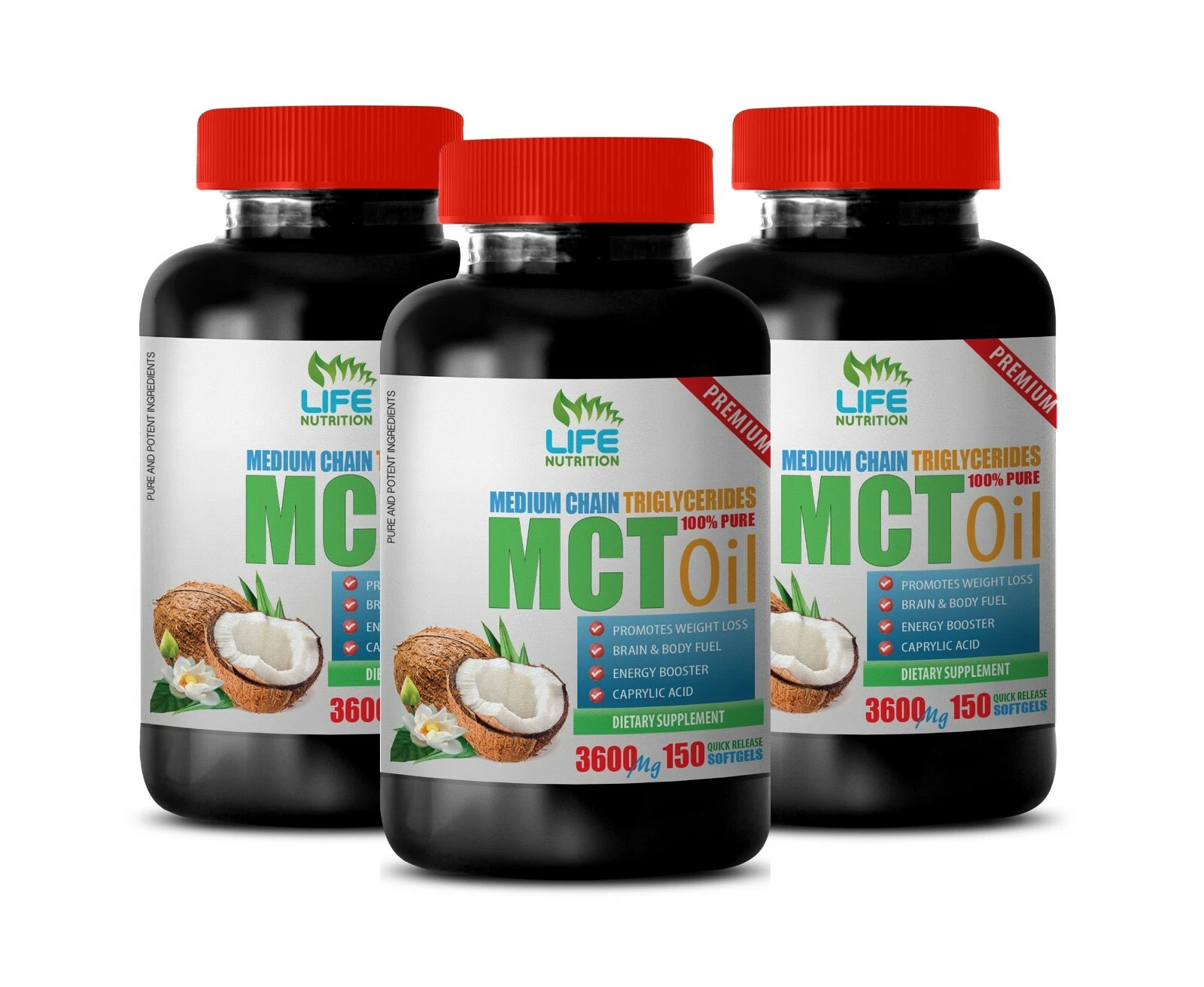liver support plus - MCT OIL 3600MG - mct oil weight management 3B
