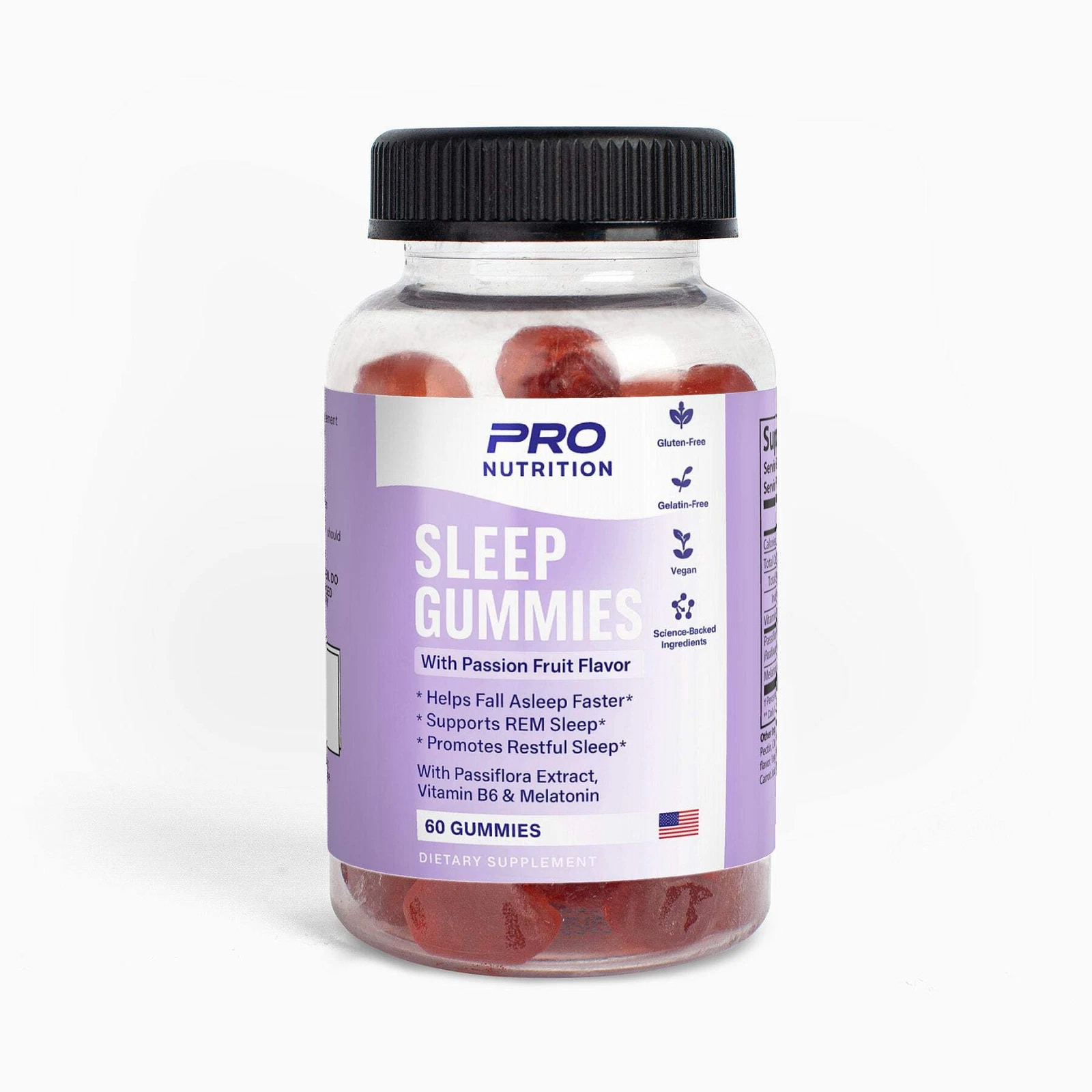 Pro Nutrition Sleep Well Gummies (Adult) - 60ct Dietary Supplement