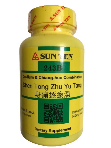 SUN TEN - Cnidium & Chiang-huo Combination, Capsules / Shen Tong Zhu Yu Tang