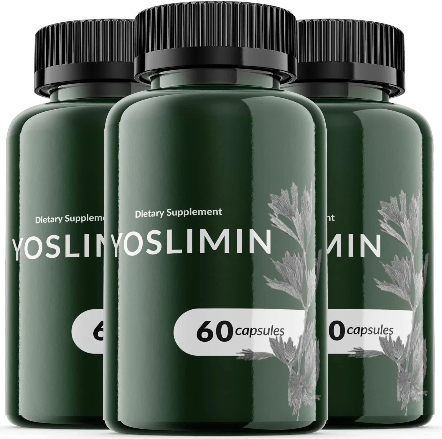 (3 Pack) Yoslimin Capsules - Support Weight Loss, Helps Fat Burn - 180 Capsules