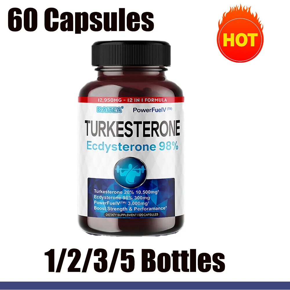 Turkesterone Supplement (Max Purity 98% Extract) Boost endurance and stamina