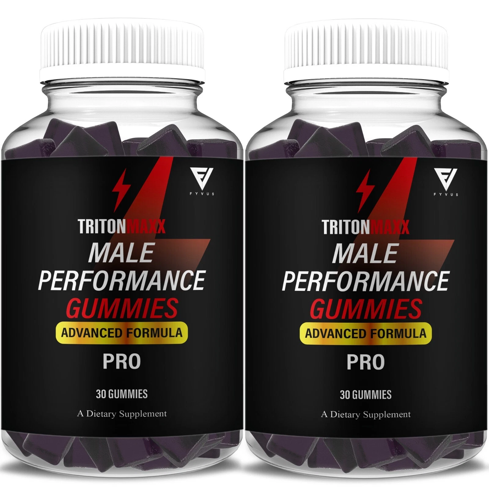 (2 Pack) Triton Maxx Performance Gummies, TritonMaxx Advanced (2 Month Supply)
