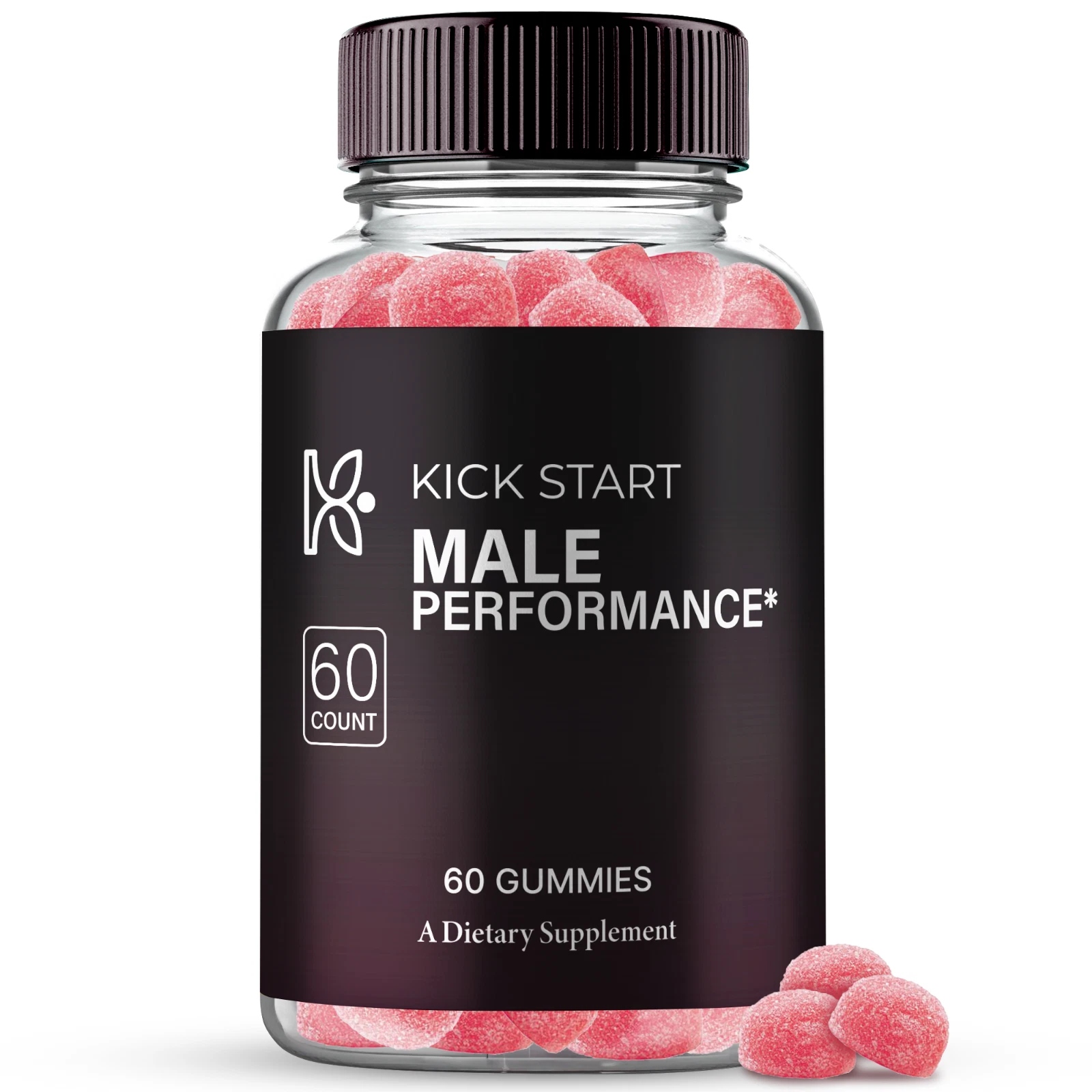 Kick Start Performance Gummies, KickStart Advanced Dietary Supplement 60ct