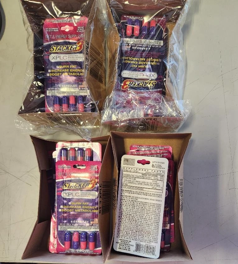 24 BLISTER PACKS / 4 CT Stacker 3 TOTAL 96 CAPLETS