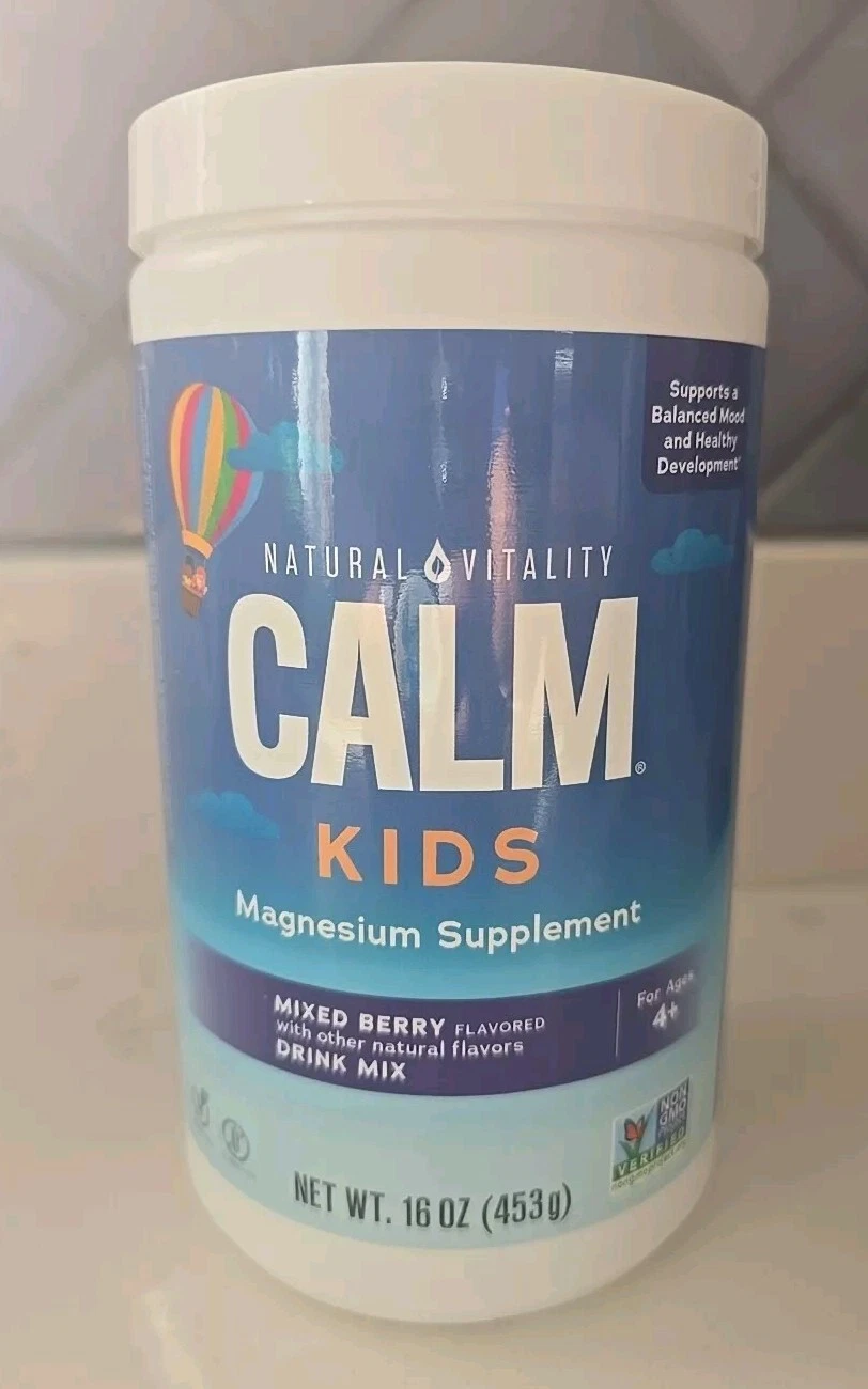 Natural Vitality Calm Kids - Mixed Berry 16 oz 6/2025