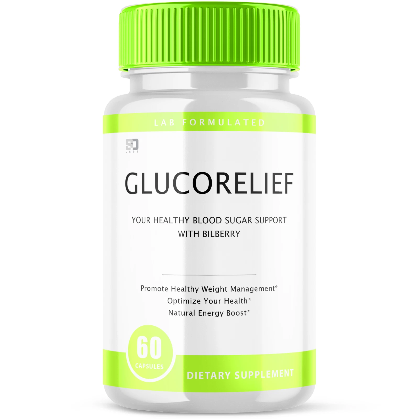 GlucoRelief - Balanced Sugar Level & Glucose Wellness Support 30 Capsules