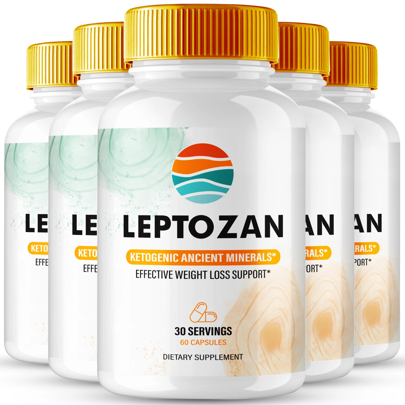 (5 Pack) Leptozan Keto Capsules, Advanced Leptozan for Weight Loss Pills