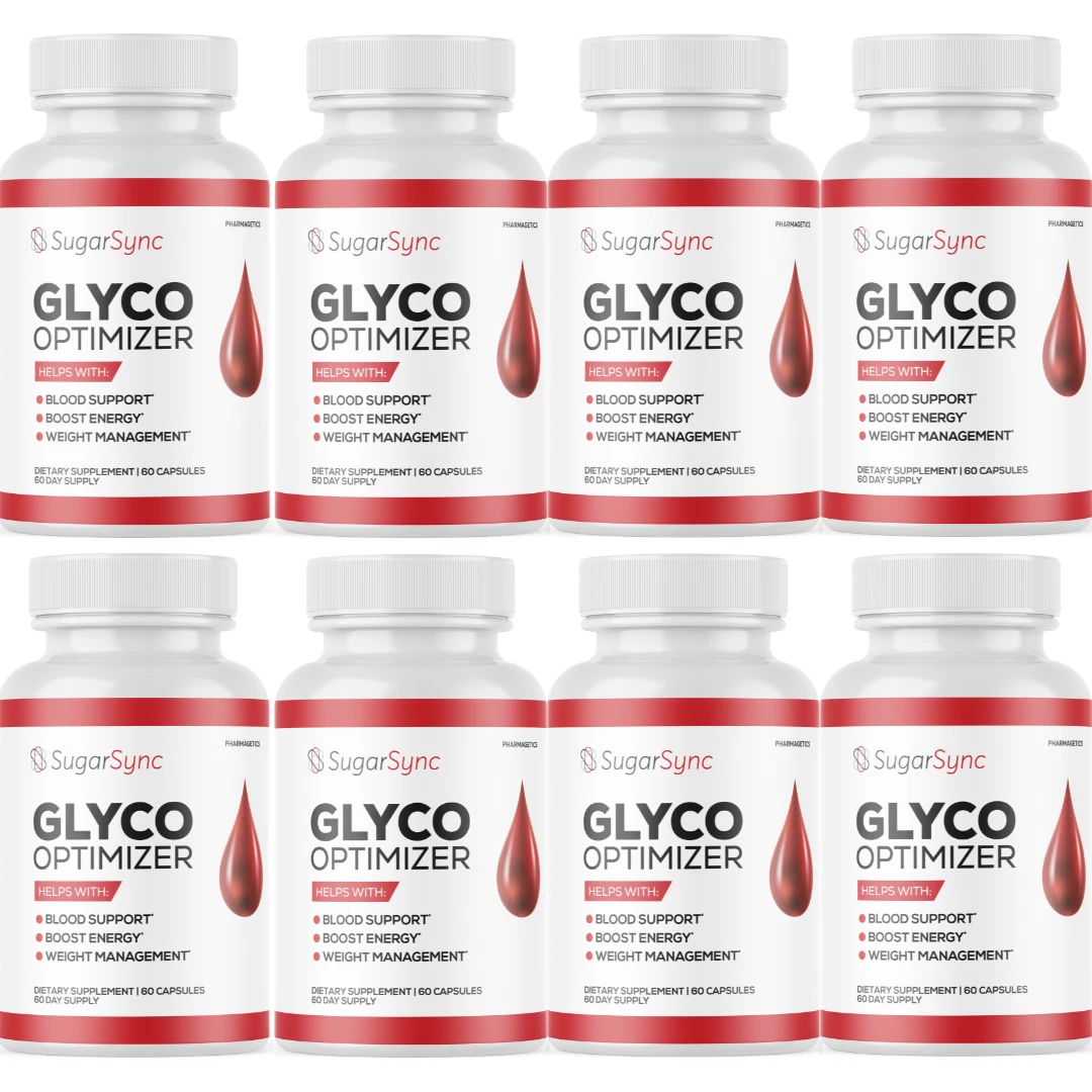 Sugar Sync Glyco Optimizer Maximum Strength Glycogen Supplement - 8 Bottles