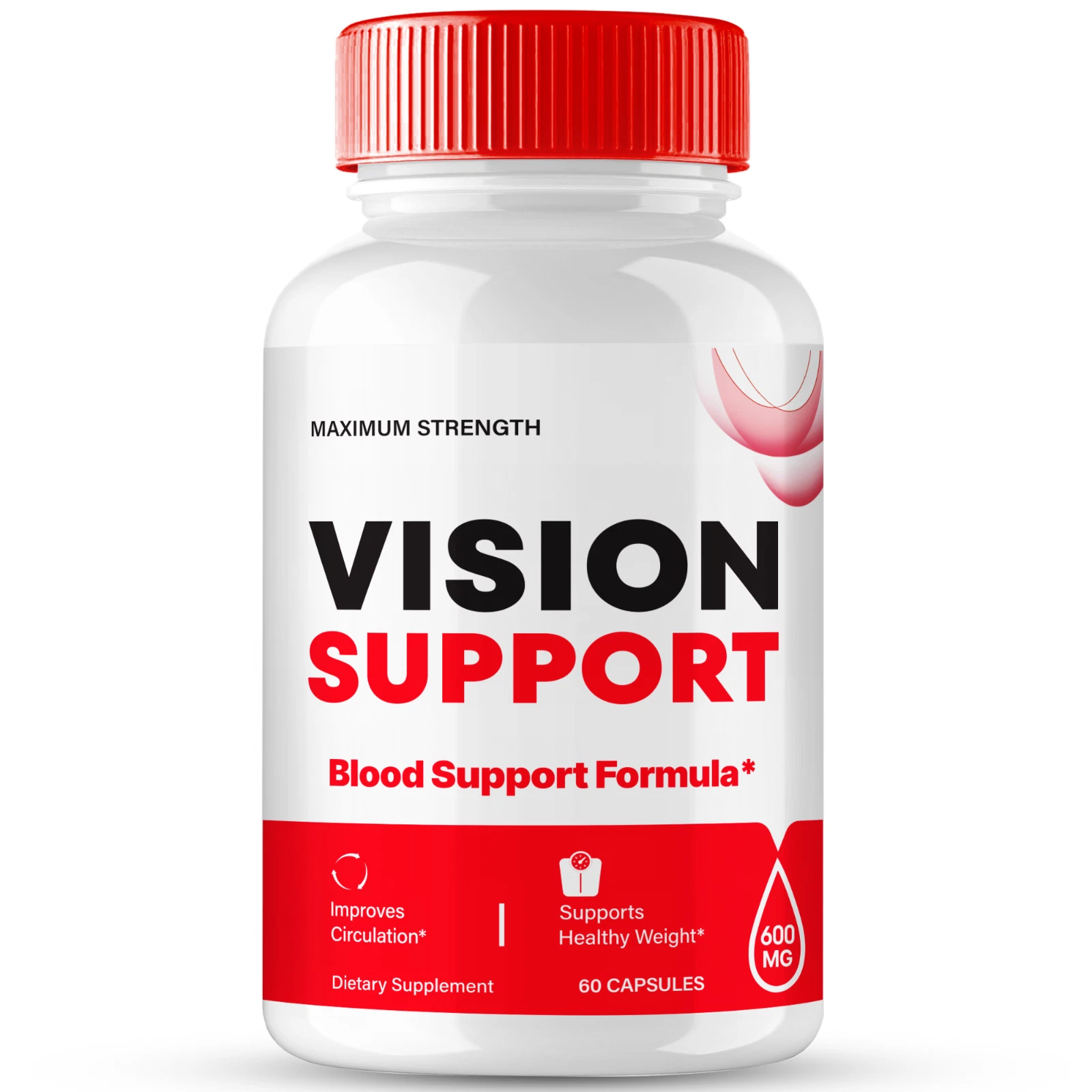 Vision Support Eye Health Capsules for Healthy Vision and Eye Function 60ct