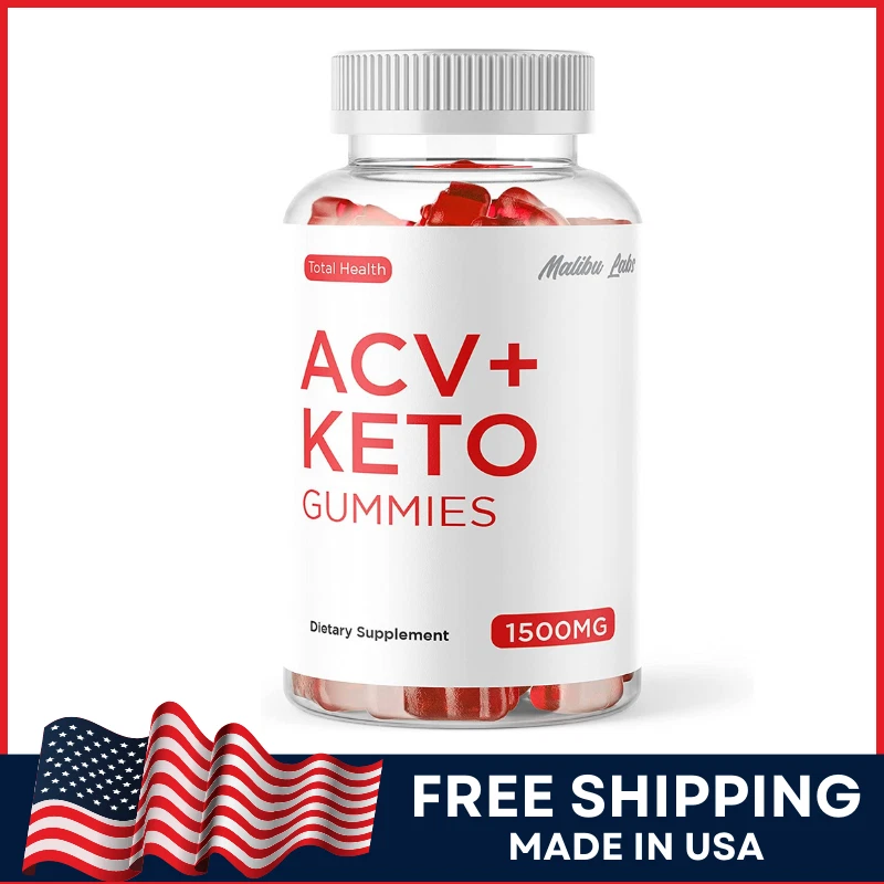Total Health ACV Keto Gummies Ketosis Weight Loss 1500mg Advanced Formula 1-Pack