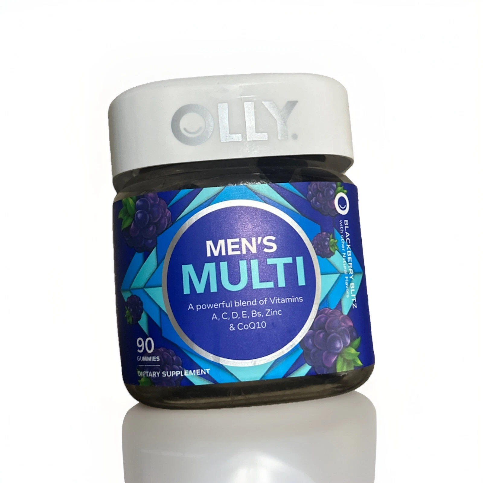 The Perfect Men's Multi 0 Blackberry Blitz 90 Gummies By Olly 05/25