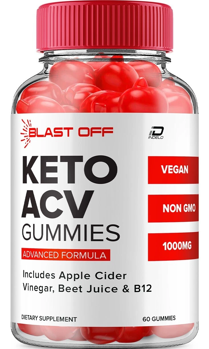 (1 Pack) Blast Off Keto ACV Gummies Supplement - Blast Keto ACV Gummy