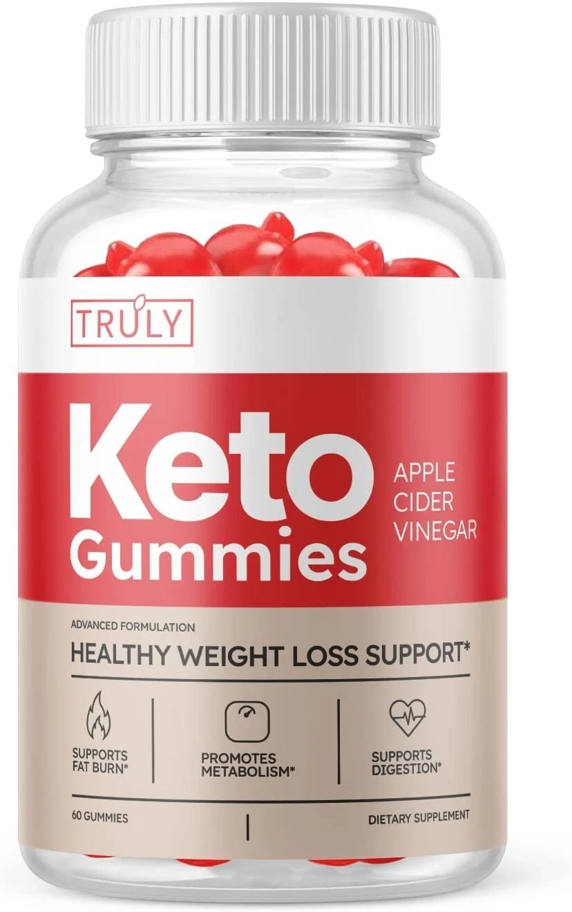 1-Truly Keto ACV Gummies, Weight Loss, Fat Burner, Appetite Suppressant