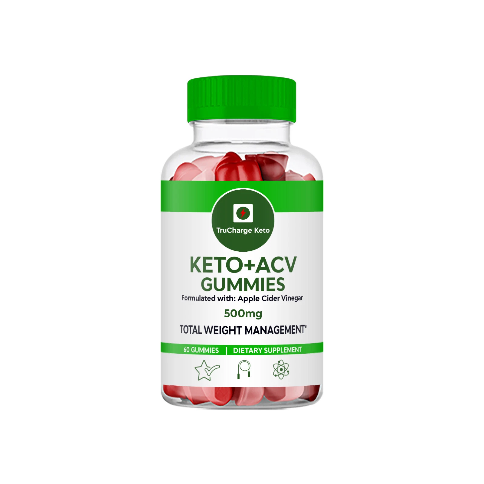 TruCharge Keto Gummies - TruCharge Keto ACV Gummies (Single)
