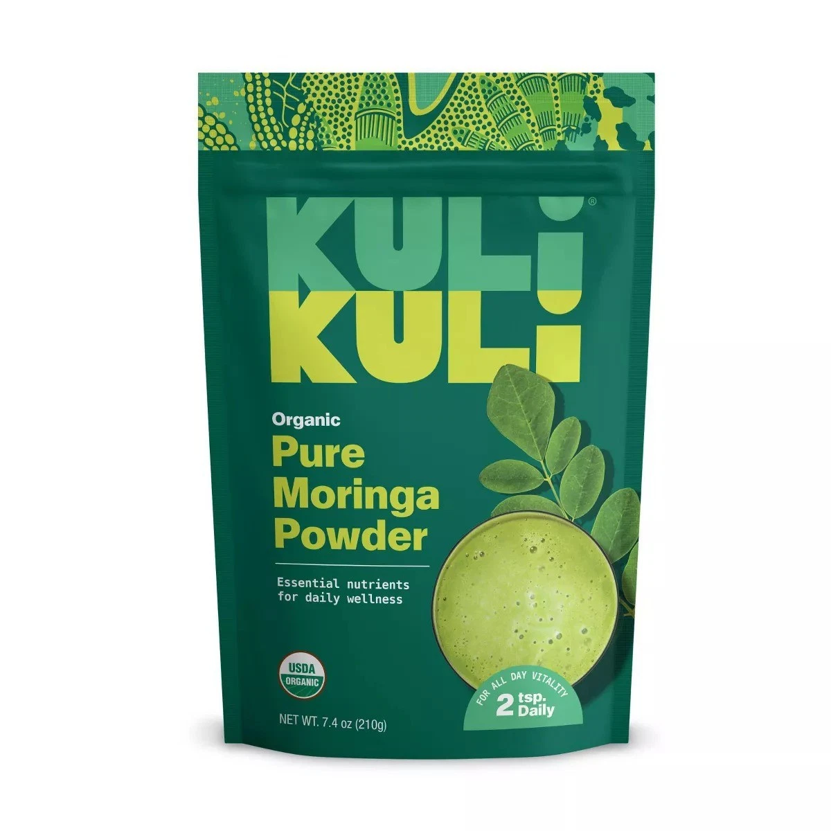 Kuli Kuli Organic Pure Moringa Dietary Supplement Powder - 7.4oz