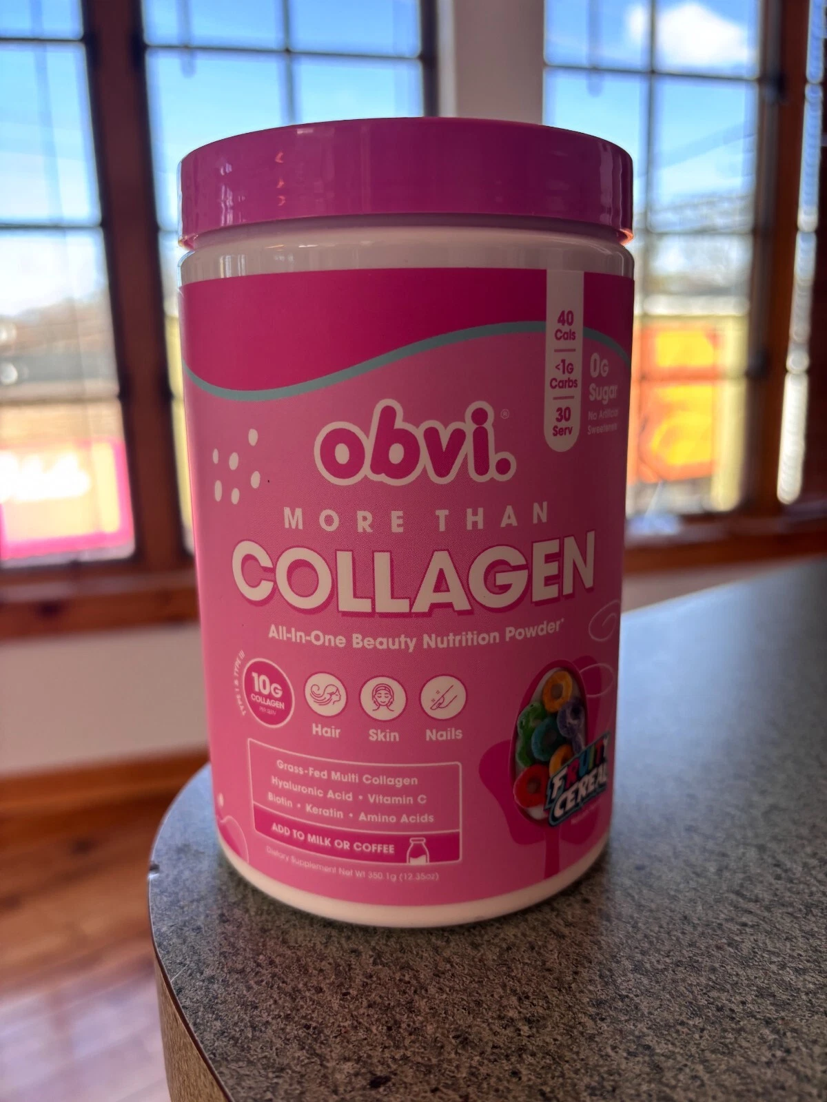 🔥 OBVI - Collagen All-In-One Beauty Nutrition Powder - Fruity Cereal