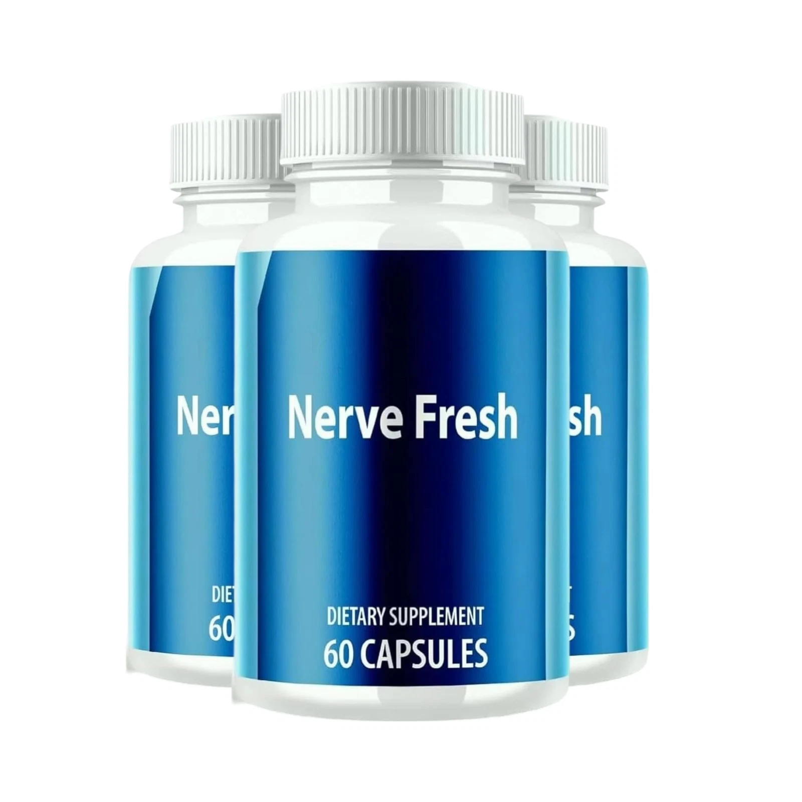 3-Pack Nerve Fresh Capsules for Nerve Health & Function Support (180 Capsules)