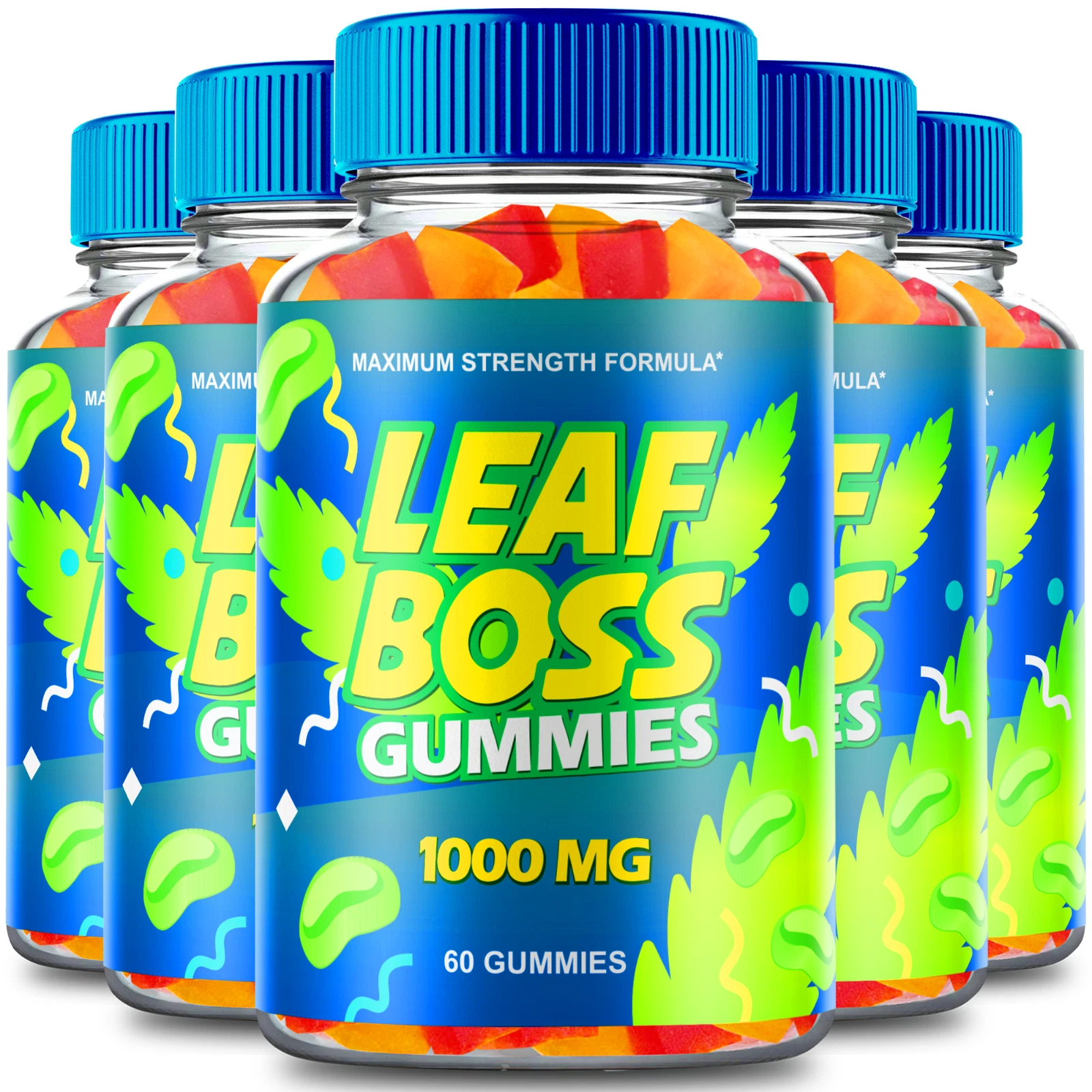 Leaf Boss Gummies - Official Gummies (5 Pack)