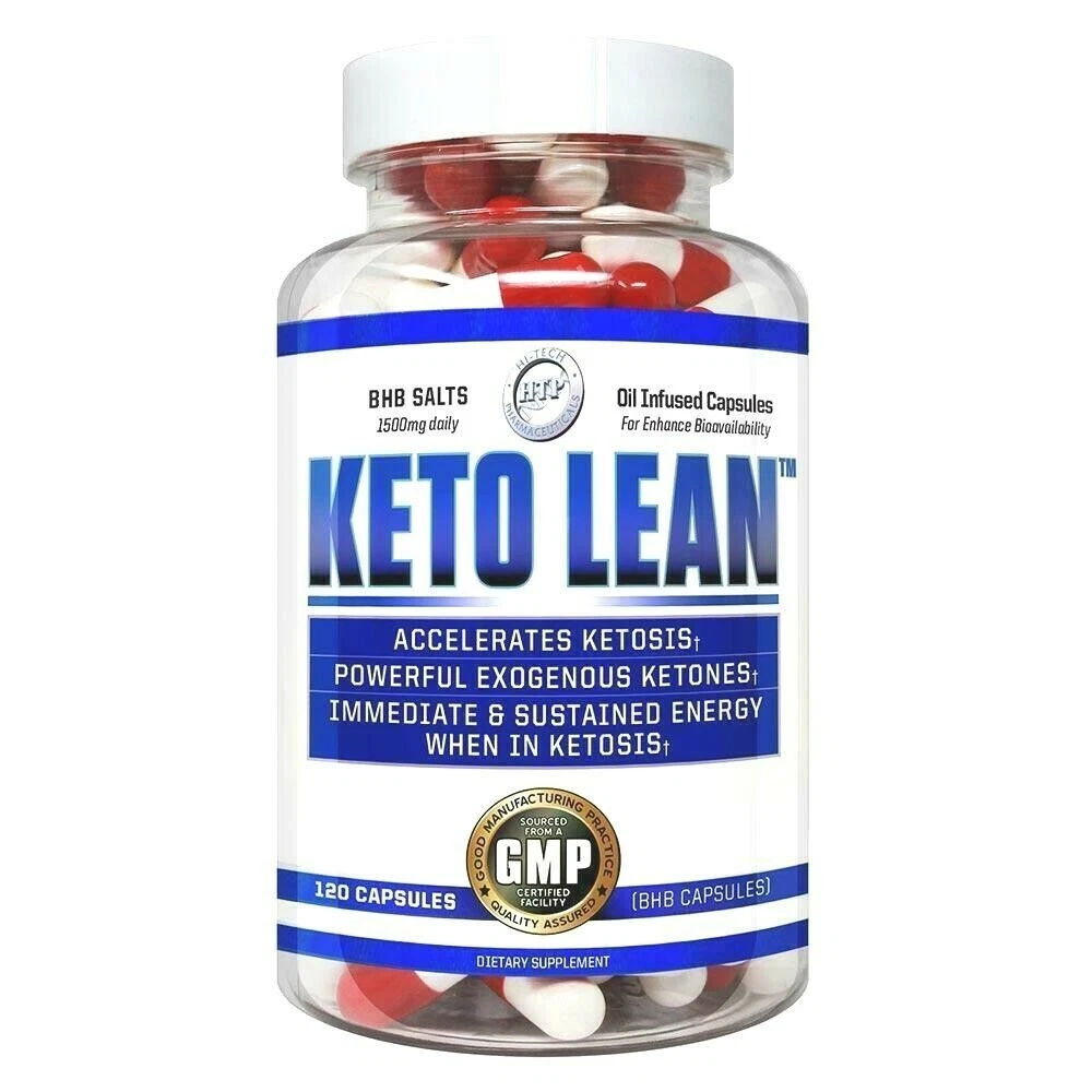 Hi-Tech KETO LEAN Ketogenic Diet Weight Loss Fat Burner 120 caps Ketosis 5/26EX