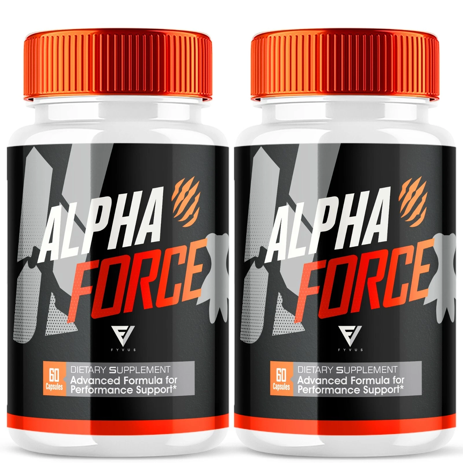 (2 Pack) Alpha Force Pills AlphaForce Max Performance Supplement (120 Capsules)