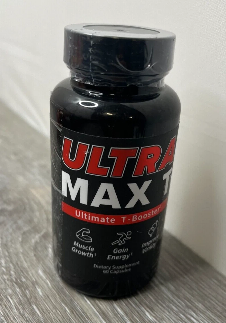 Ultra Max T Ultimate T-Booster 60 Capsules Exp 9/25