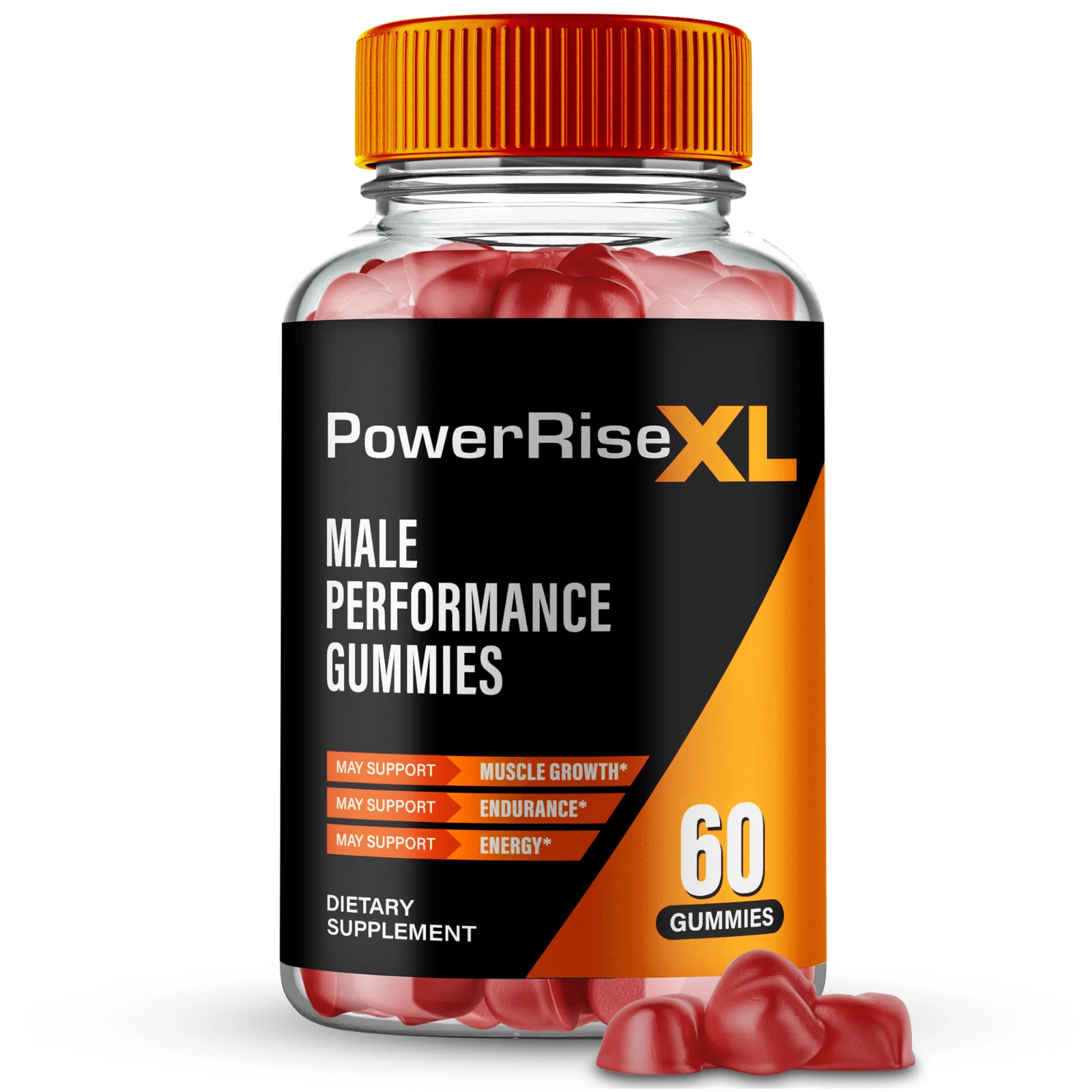 Power Rise XL Gummies for Men, PowerRiseXL Male Performance Gummy 60ct