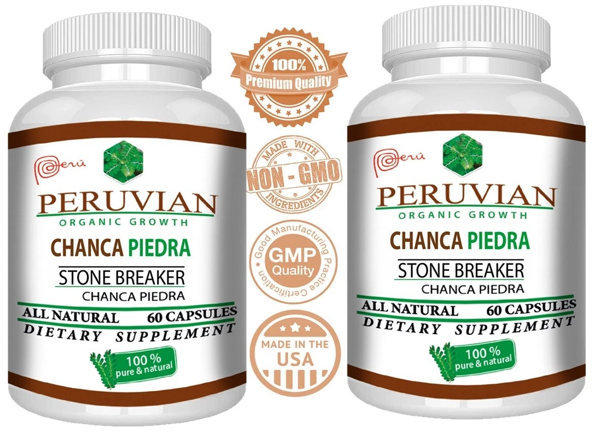 2 KIDNEYS health Capsules support stone breaker chanca piedra