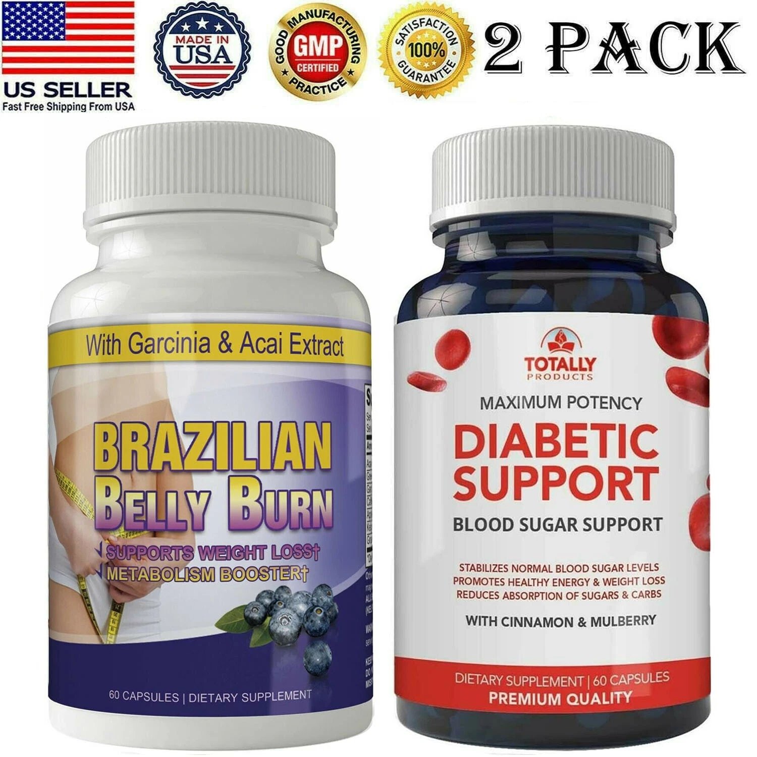 Brazilian Belly Fat Burner Pills For Women Support Blood Sugar Pills