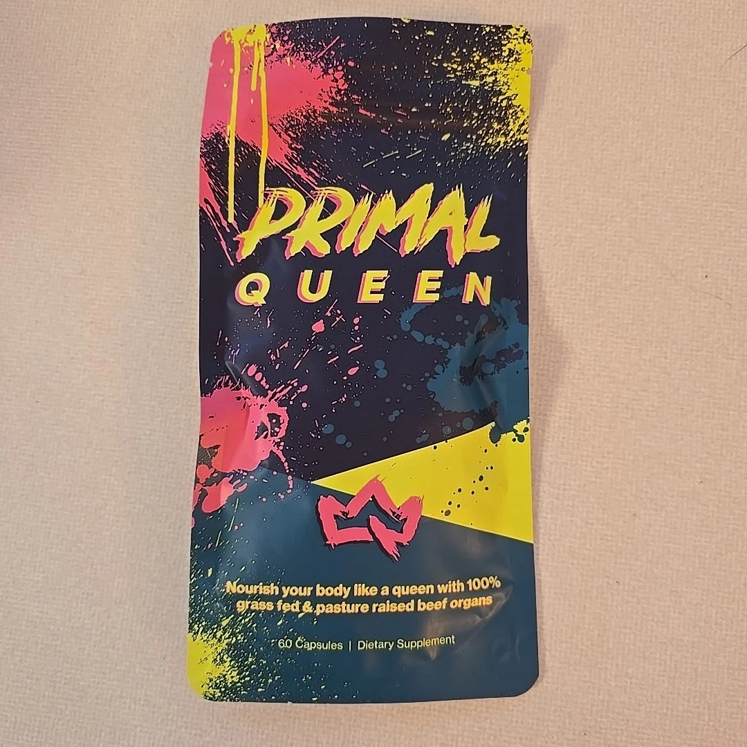 PRIMAL QUEEN Female-Optimized Beef Organ Vitamin Supplement Exp 8/2027