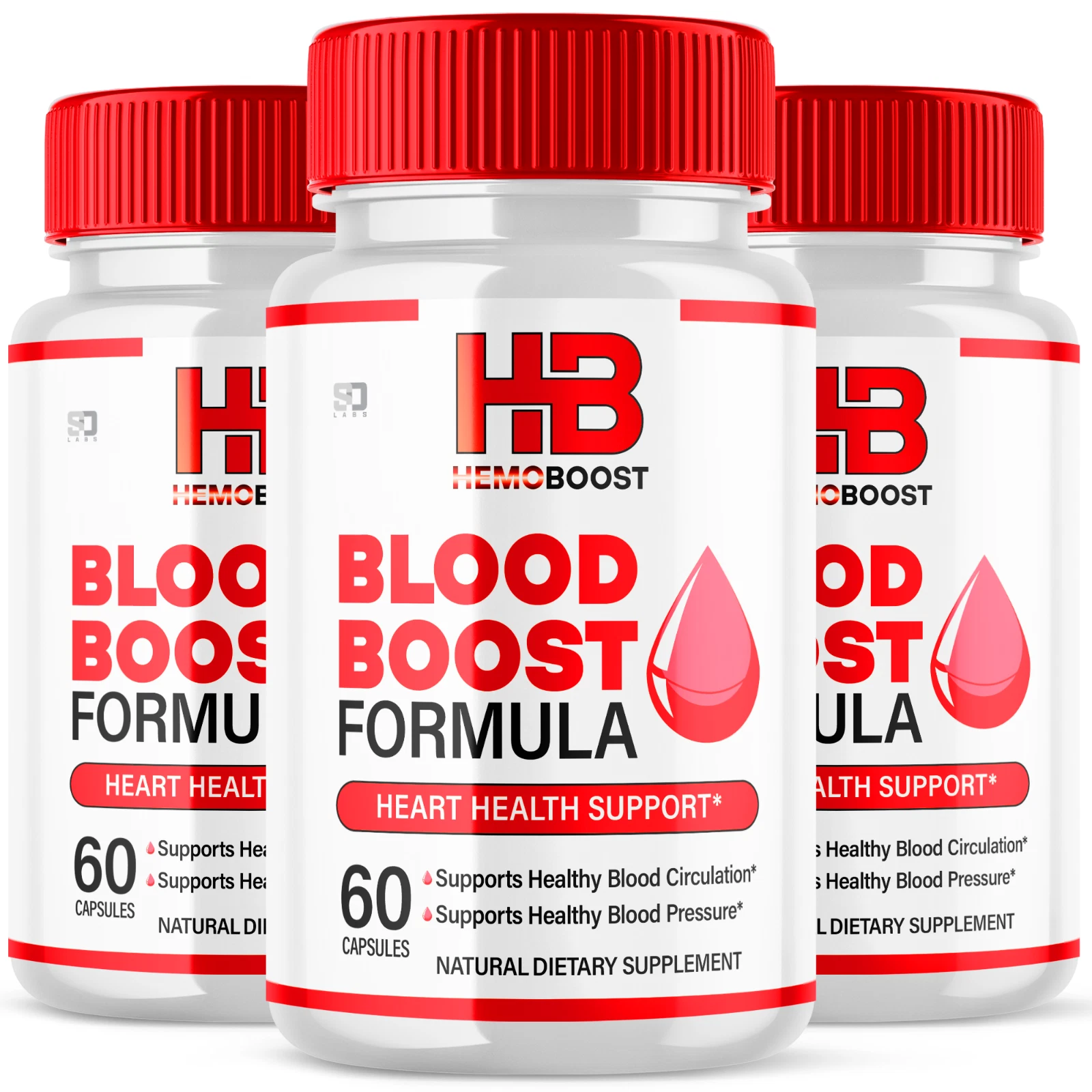 Hemo Boost Blood Boost Formula Supports Heart and Blood Health (3 Pack)