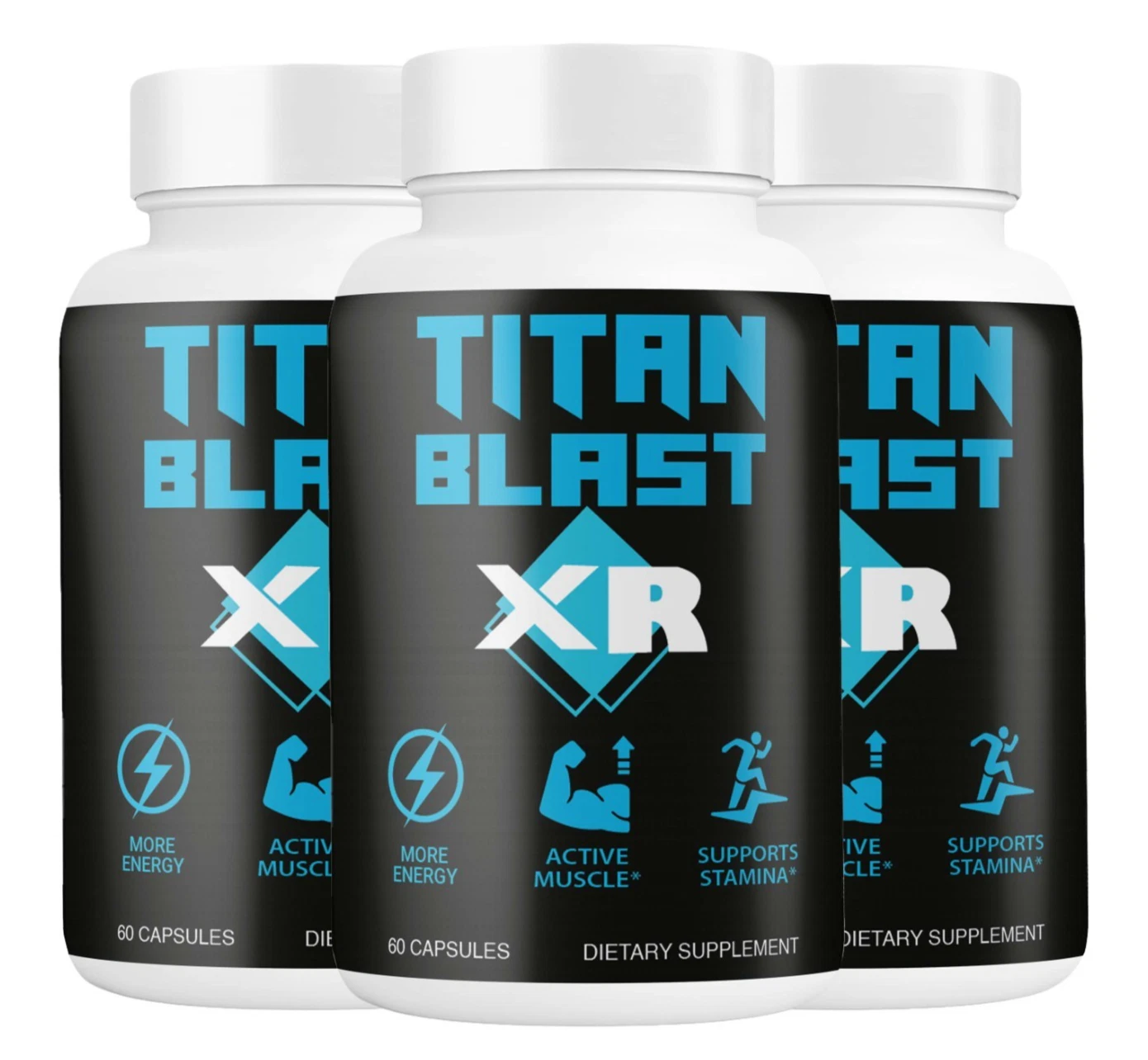 Titan Blast XR Pills For Men, Blaster XL (180 Capsules)