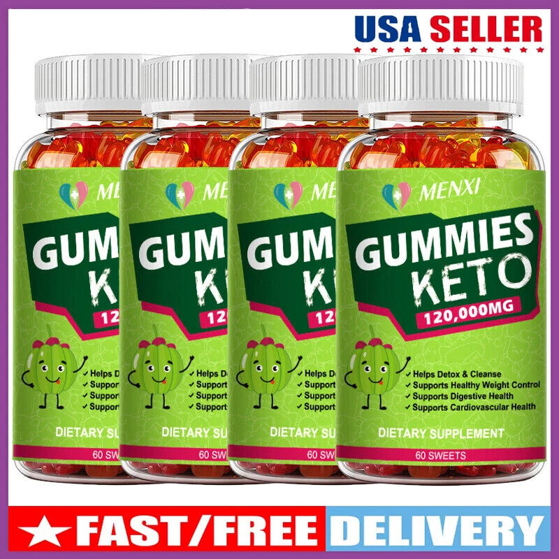 Keto BHB Gummies,Weight Loss,Fat Burner,Appetite Suppressant Supplement,Detox 60