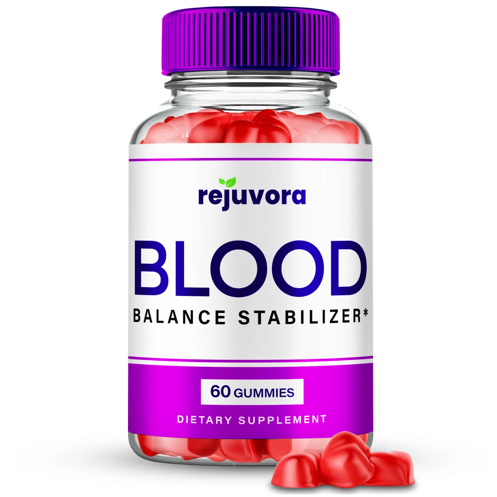 Rejuvora Gummies, Advanced Blood Balance Support Supplement Gummy 60ct
